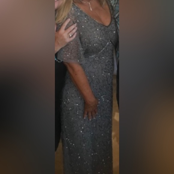 J Kara Beaded Evening Dress - Picture 4 of 5